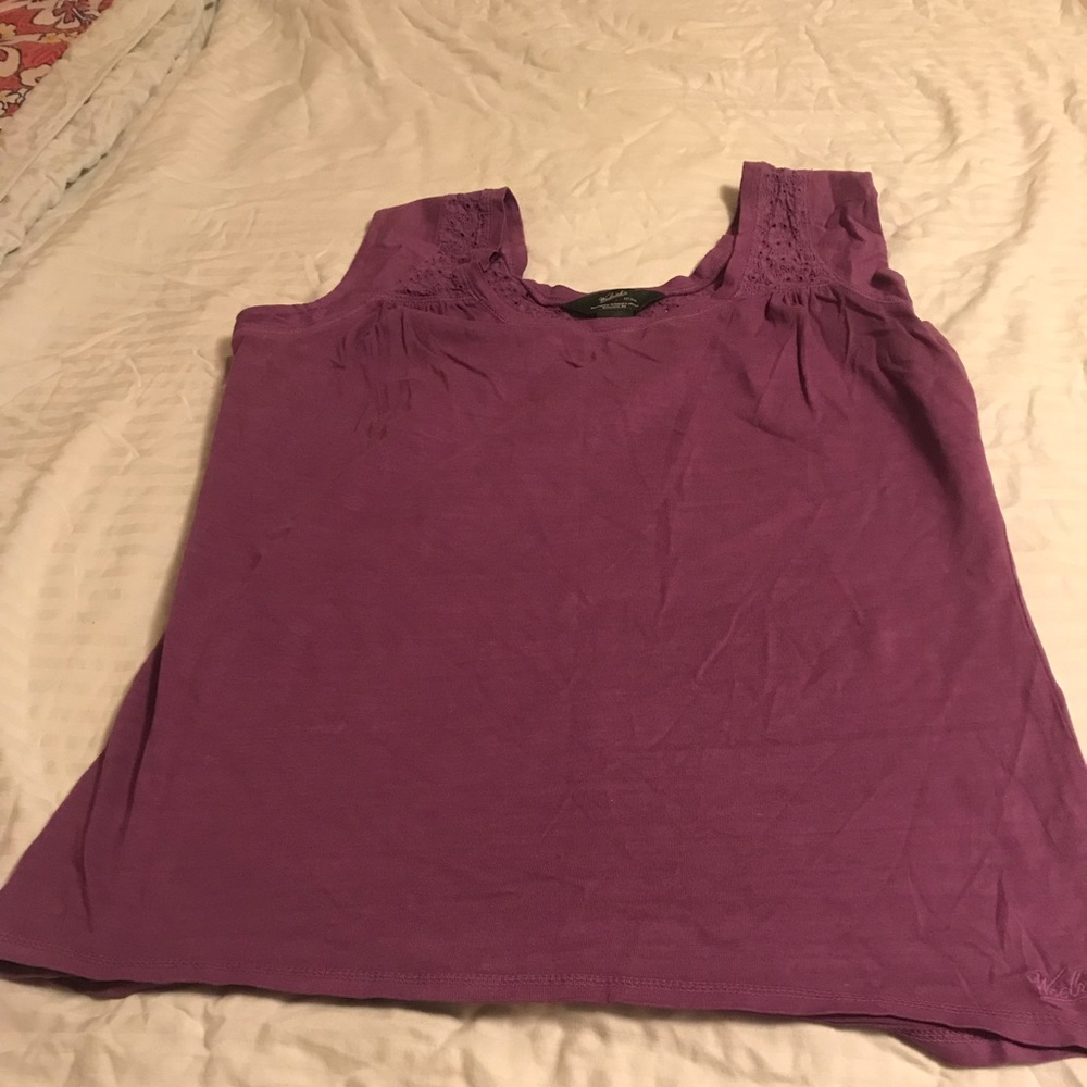 Woolrich women’s purple tank top